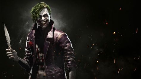 Injustice 2 Joker Trailer Shows Off the Clown Prince of Crime Injustice 2 Joker, Injustice Game, Batman Injustice, Der Joker, Joker Hd Wallpaper, Joker Poster, Injustice 2, Joker Wallpapers, Joker Is