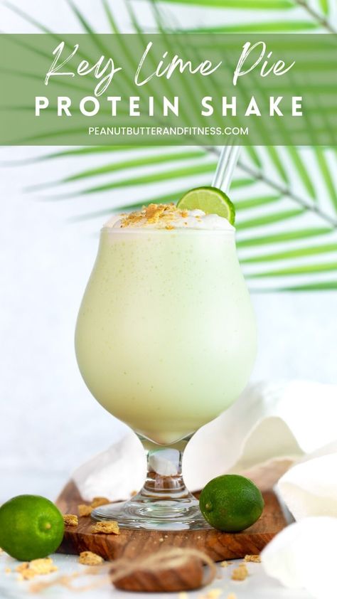 Healthy Key Lime, Creamy Key Lime Pie, Protein Shake Smoothie, Key Lime Juice, Snack Prep, Yogurt Flavors, Vanilla Greek Yogurt, Protein Shake Recipes, Good Smoothies