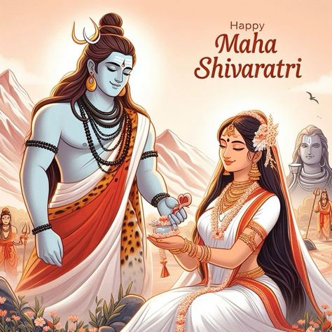 Happy Maha Shivaratri, Maha Shivaratri, Ram Wallpaper, Beautiful Love Images, Good Morning Beautiful Flowers, Animation Sketches, Asian History, History Fashion, Shiva Shakti