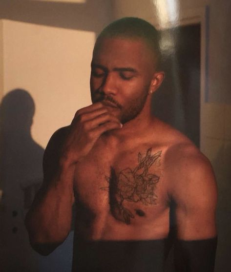 Ocean Chest Tattoo, Frank Ocean Tumblr, Man I Love Frank, I Love Frank Ocean, Frank Ocean Tattoo, Frank Ocean Wallpaper, Ocean Tattoo, Channel Orange, Ocean Tattoos