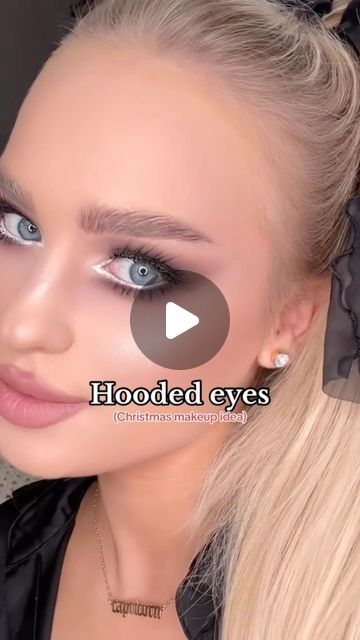 3.6M views · 132K likes | Inga Voloshchakevych on Instagram: "Hooded eyes. One more makeup idea for you guys 😍" Soft Glam Hooded Eyes, Makeup Looks For Hooded Eyes, Looks For Hooded Eyes, Makeup Idea, Soft Glam, Hooded Eyes, Christmas Makeup, Makeup Looks, Makeup