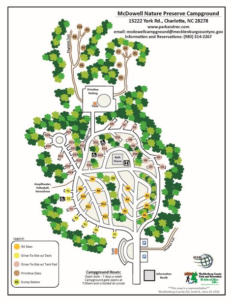 Mecklenburg County Park and Recreation - Online Recreation Activities Camping Area Design, Beach Resort Architecture, Campground Design, Park And Recreation, Campground Ideas, Recreation Activities, Healing House, Outdoor Garage, House Community