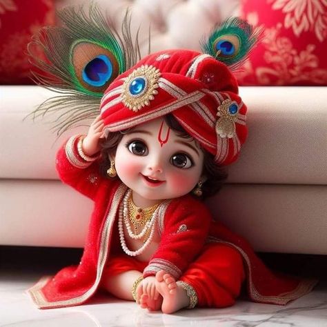 Little Kanha Ji Images, Cute Wallpapers For Android, Rhinestone Embroidery, Happy Navratri Images, Cartoon Love Photo, Cute Mobile Wallpapers, Little Krishna, Lord Krishna Hd Wallpaper, Baby Krishna