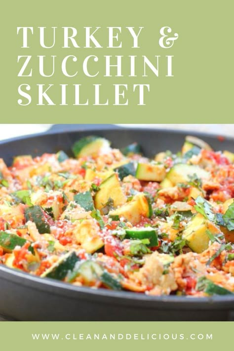 Turkey Zucchini Recipes, Ground Turkey Zucchini Recipes, Turkey Zucchini Skillet, Ground Turkey Zucchini, Turkey And Zucchini, Healthier Dinners, Zucchini Skillet, Turkey Zucchini, Pumpkin Chip