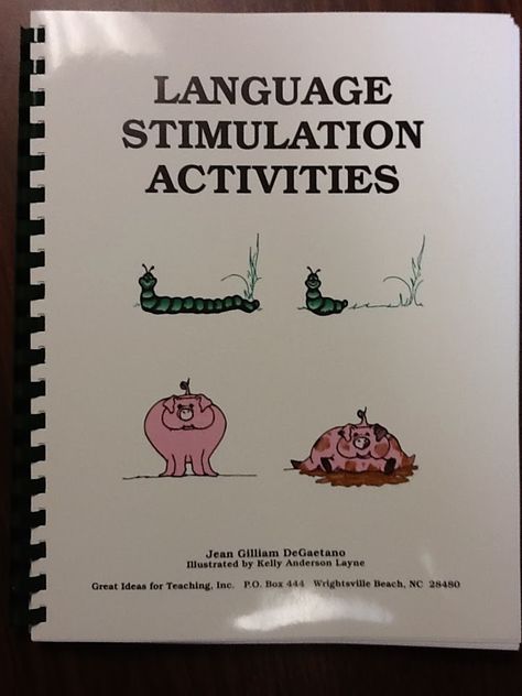 {Review} "Language Stimulation Activities" by Great Ideas for Teaching!!! Auditory Stimulation Activities, Language Stimulation Activities, Low Stimulation Activities, Language Delay Activities, Auditory Verbal Therapy Activities, Receptive Language Activities Preschool, Auditory Verbal Therapy, Stimulation Activities, Language Development Activities