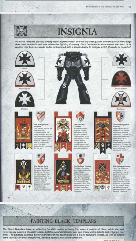 Army Tips, Black Templars 40k, Chapter Ideas, Space Marine Art, Warhammer 40k Figures, Warhammer Paint, 40k Artwork, Warhammer 40k Art, Warhammer Models