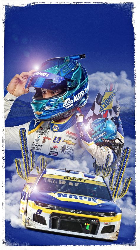 Chase Elliott Nascar Wallpaper, Nascar Wallpaper, Chase Elliott Nascar, Kansas Chiefs, Late Model Racing, Race Car Driving, Bill Elliott, Monster Car, Ryan Blaney