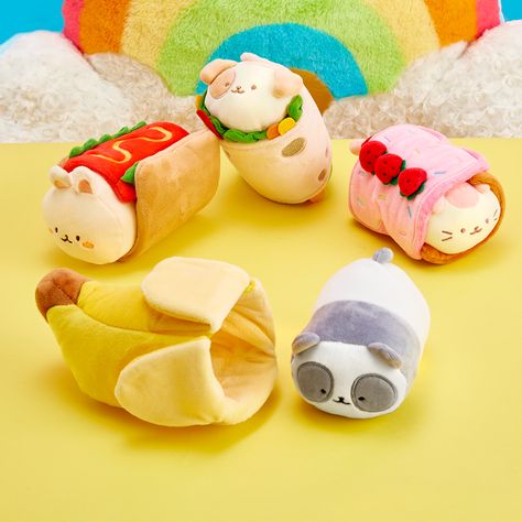 Adorable Food, Cute Squishies, Images Kawaii, Sewing Stuffed Animals, Kawaii Plush, Kawaii Plushies, Kawaii Room, Cute Pillows, Kawaii Food