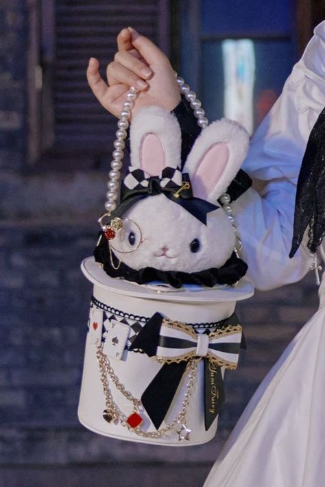 New Release:  【-Mr. Magic Bunny-】 Halloween Themed Lolita Bag

◆ Shopping Link >>> https://lolitawardrobe.com/mr-magic-bunny-halloween-themed-lolita-bag_p7607.html
◆ Limited Quantity!!! Magic Bunny, Kawaii Purse, Bunny Halloween, Doll Design, Kawaii Bag, Kawaii Bags, Pretty Crafts, Rabbit Doll, Bunny Bags