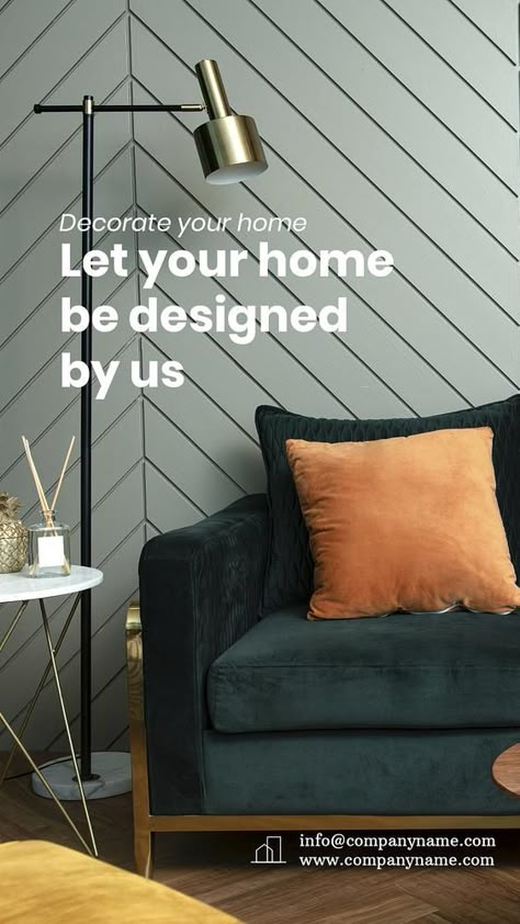 Home Advertising Design, Ig Story Promotion Design, Home Decor Instagram Stories, Home Decor Graphic Design, Home Decor Instagram Post Ideas, Story Decorations Instagram, Interior Design Story Ideas, Interior Design Poster Ideas, Interior Design Instagram Post Ideas