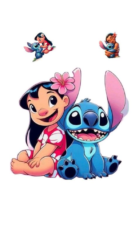 Lilo And Stitch Drawings, Luau Birthday Party, Stitch Drawing, Luau Birthday, 9th Birthday, الرسومات اللطيفة, Lilo And Stitch, Christmas Balls, Cartoon Character