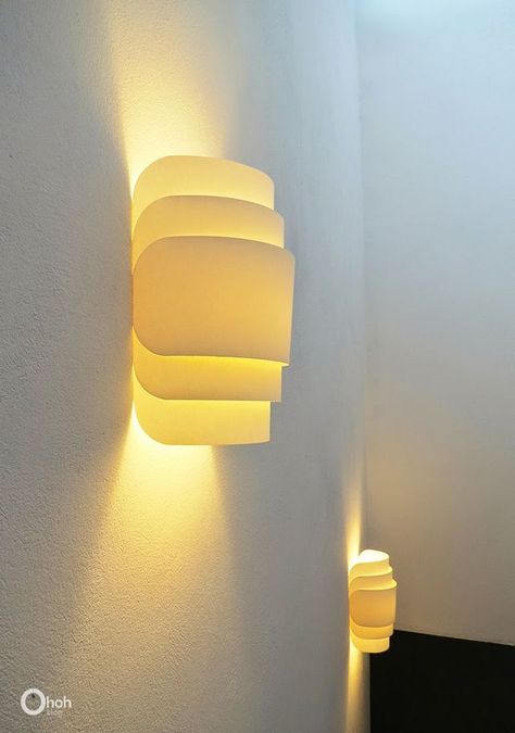 Wall Lamps Diy, Luminaria Diy, Diy Luminaire, Diy Lampe, Retro Furniture, Diy Lamp, Unique Lighting, Design Diy, Diy Lighting