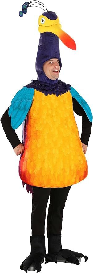 Amazon.com: Disney and Pixar UP Adult Kevin Costume Unisex, Warm Up themed Outfit for Men and Women, Large Bird Costume : Clothing, Shoes & Jewelry Cartoon Costume Ideas, Kevin Costume, Costume Ideas Men, Up Costume Ideas, Cartoon Costume, Plus Size Disney, Paradise Falls, Make Outfits, Plus Size Costume