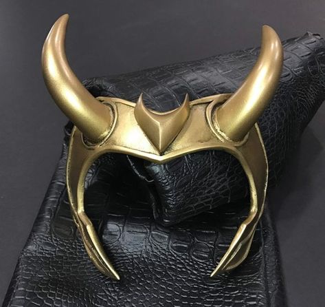 Loki Crown, Loki Horns, Horn Headpiece, Agent Of Asgard, Bsd Cosplay, Trickster God, Rune Knight, Loki And Sigyn, Loki Helmet