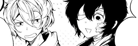 #bsd #soukoku #bungoustraydogs Bsd Manga Widgets, Soukoku Widget, Bsd Twitter Header, Soukoku Header, Bungou Stray Dogs Manga Icons, Soukoku Banner, Dazai Header, Bsd Header, Bsd Panels