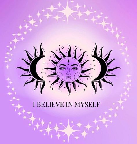 MOONSHINE on Instagram: “🔮✨💜 Believe in yourself and good things will happen!” Good Things Will Happen, Aphrodite Aesthetic, Feminine Wall Art, Pop Art Images, Cutie Quote, Spiritual Wallpaper, Jelly Wallpaper, Witchy Wallpaper, Spiritual Tattoos