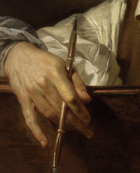 Self-portrait, Johann Zoffany, 1761 (detail) Dark Academia Aesthetic Boys, Soldier Poet King, Art Academia, 5 Guys, The Picture Of Dorian Gray, Istoria Artei, Picture Of Dorian Gray, طابع بريدي, Art Details