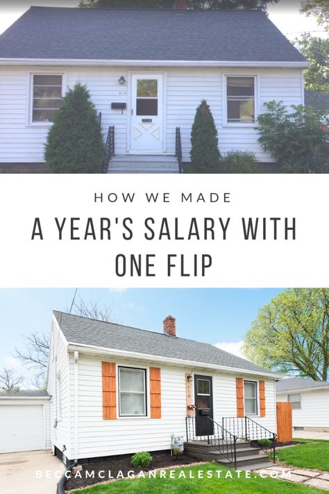 There are many ways to invest in real estate. We tried our hand at house flipping- here's how we did it! #littleriverhouse #mc_homeschool #beccamclaganrealestate House Flipping For Beginners, Flipping Houses For Beginners, House Flipping Before And After, Stone House Revival, House Hacking, House Flips, Home Flip, Property Flipping, Rehab Addict