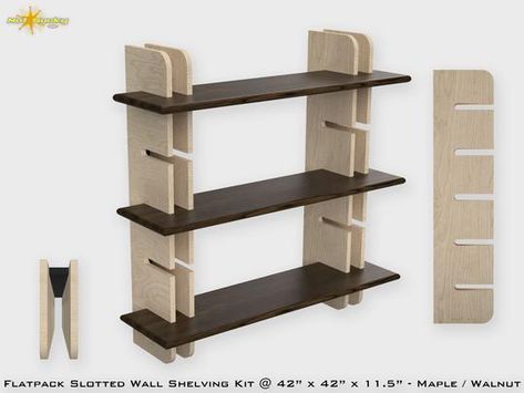 Cardboard Crafts Decoration, Custom Shelf, Cnc Furniture Plans, Lexington Virginia, Wall Bookshelf, Cnc Furniture, Modern Bookshelf, Flat Pack Furniture, 3d Cnc