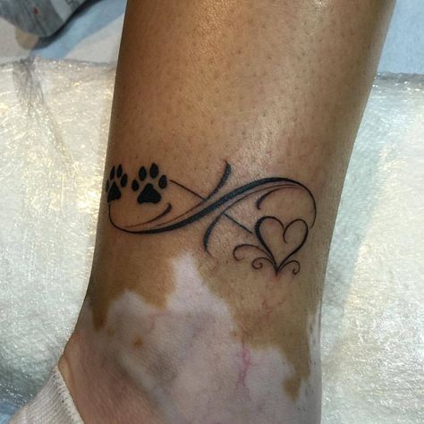 Radius Tattoo, Dog Paw Tattoos For Women, Pet Memorial Tattoo, Tiny Wrist Tattoos, Tattoos For Dog Lovers, Dog Memorial Tattoos, Pawprint Tattoo, Dog Paw Tattoo, Paw Tattoo