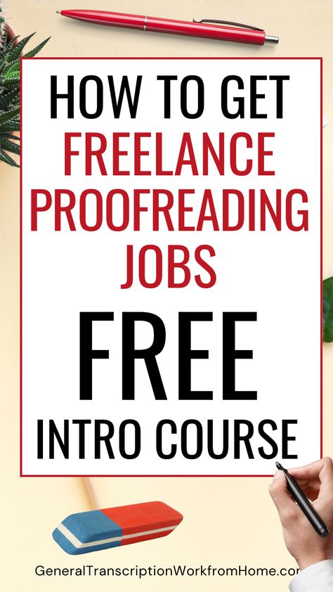 Proofreading Jobs From Home, Build A Portfolio, Copy Writing, Humble Hustle, Business Ebook, Gig Economy, Work From Home Careers, Jobs From Home, Proofreading Jobs