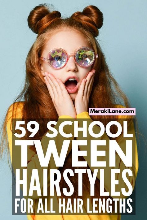 Middle School Hairstyles, Picture Day Hair, Teenage Hairstyles, Girls Hairstyles Easy, Old Hairstyles, Wacky Hair Days, Crazy Hair Day, Wacky Hair