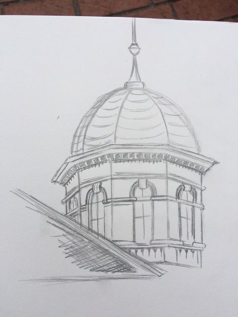 city sketching #portland #sketch Places To Sketch, Pencil City Drawing, Things To Draw Buildings, Art Buildings Drawings Architecture, Drawings Of Cities, Pretty Buildings To Draw, Buildings Aesthetic Drawing, Architecture Drawings Easy, Easy Architecture Sketches For Beginners