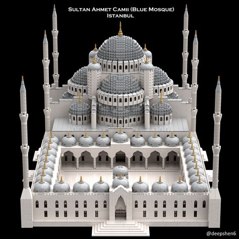 Sultan Ahmet Camii (Blue Mosque), Istanbul | DeepShen | Flickr Minecraft Mosque, Masjid Design, Jama Masjid Delhi, Teapot Ideas, Sultan Ahmed Mosque, Pink Mosque, Sultan Mosque, Sultan Qaboos Grand Mosque, Blue Mosque Istanbul