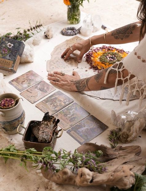 Herbal Astrology, Ancient Portal, Sacred Circle, Sacred Plant, Women's Circle, Plants Growing, Oracle Deck, Spiritual Messages, Season Of The Witch