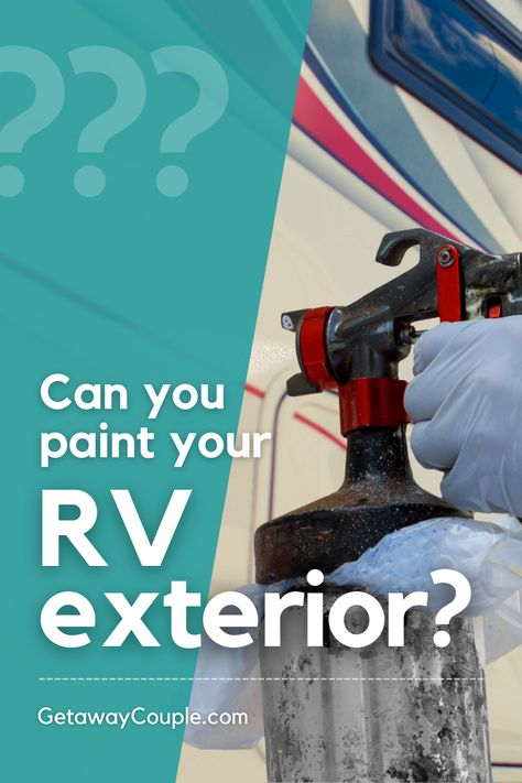 An RV exterior paint job can transform your rig’s appearance. Now the question is: Where do you even start? And should you paint it yourself? Can You Paint Your RV's Exterior? Rv Exterior Paint, Camper Upgrades, Paint Rv, Rv Exterior, Normal House, Using A Paint Sprayer, Painting Shower, Class C Rv, Deck Paint