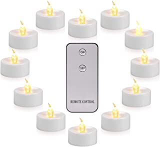 Amazon.co.uk : remote control tea lights Battery Tea Light Crafts, Tea Light Crafts, Battery Tea Lights, Village Ideas, Candle Glow, Led Tea Lights, Tealight Candles, Battery Operated Candles, Free Tea