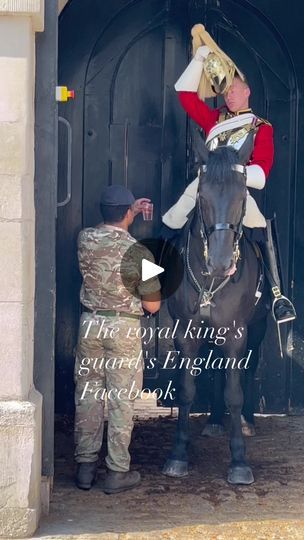 2.3M views · 34K reactions | Extreme hot royal soldiers are fighting hard against this heat at horse guard In London!#extreamhot #mystery #kingsguard #royalguard #funnyhorsevideos #pranks #tourist #london #funnyanimals #england #fbviralreels2023 #fyp #fbvirals #foryoupage #foryoupage❤️❤️ #2023❤😍 #royalhorseandtourist #fypviralシ | The Royals King's Guard's England Horse Guards London, Royal Horse Guards, Royal Horse, Funny Horse Videos, Queens Guard, Horse Guards, Royal King, This Heat, Royal Guard