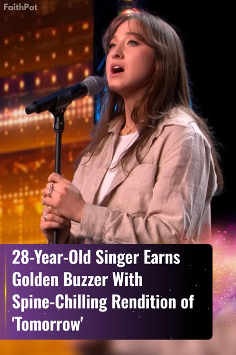 In a breathtaking performance on Britain's Got Talent, Sydnie Christmas, a 28-year-old singer from Kent, turned skeptics into fans, including Simon Cowell, earning a golden buzzer and a standing ovation with her rendition of 'Tomorrow' from Annie. Americans Got Talent Videos, Sydnie Christmas, Got Talent Show, Americans Got Talent, Britain's Got Talent Judges, Golden Buzzer, Got Talent Videos, Britain’s Got Talent, Christian Stories