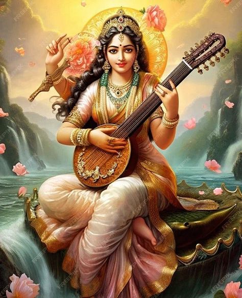 Happy Basant Panchami on 14th February 🧡🤎🧡🤎🧡 Mata Saraswati, Happy Basant Panchami, Sita Photo, Saraswati Mata, Ram Sita Photo, Maa Saraswati, Saraswati Photo, Basant Panchami, Ram Sita