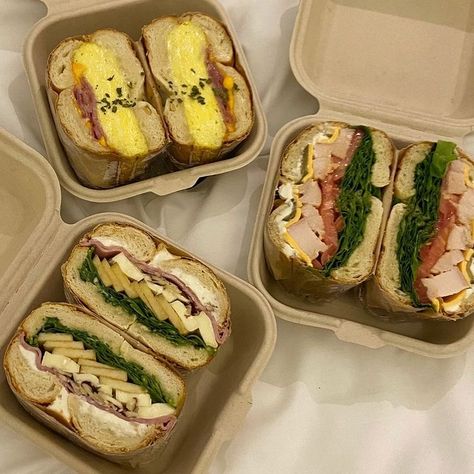 Sanwish Ideas, Sandwich Aesthetic, Sandwich Bento, Food Goals, Food Obsession, Cafe Food, Interesting Food Recipes, Pretty Food, Food Cravings