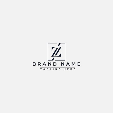 Vector z logo design template vector gra... | Premium Vector #Freepik #vector #letter-logo #letter-z #logo-concept #art-logo Z Typography Logo, Z Logo Design Letter, Z Monogram Logo, Lz Logo, Z Logo Design, Z Letter Logo, Letter Z Logo, Z Monogram, Tt Logo