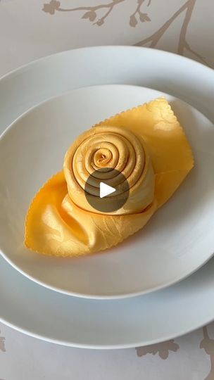 10K views · 136 reactions | How to Fold a Napkin into a Rose    #fyp #hacks #napkin #napkinart #rose #dinnerideas #lunchideas #table #tablesetting #tabledecor #asthetic #partyideas #ideas #byrubbia #tutorial #HomeDecor | Rubbia Fun Napkin Folding Ideas, Napkin Folding Tutorial Step By Step, Napkins Folding Ideas Christmas, Dinner Napkin Folding Ideas, Folding Napkins With Rings, How To Fold A Napkin, Folding Napkins Easy, How To Fold Napkins Fancy, Rose Napkin Fold