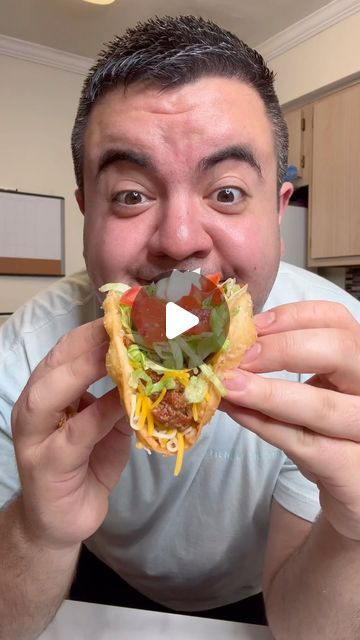 Alfredo Garcia on Instagram: "Puffy Tacos 🌮 #freddsters #foodie #cooking #recipe #taco #puffytaco #texmex #tacos" Taco Bell Tacos Recipe, Tiny Tacos Recipe, Puffy Tacos Recipe, Hardshell Tacos, Taco Recipes For Dinner, Puffy Taco, Taco Shell Recipe, Puffy Tacos, Alfredo Garcia