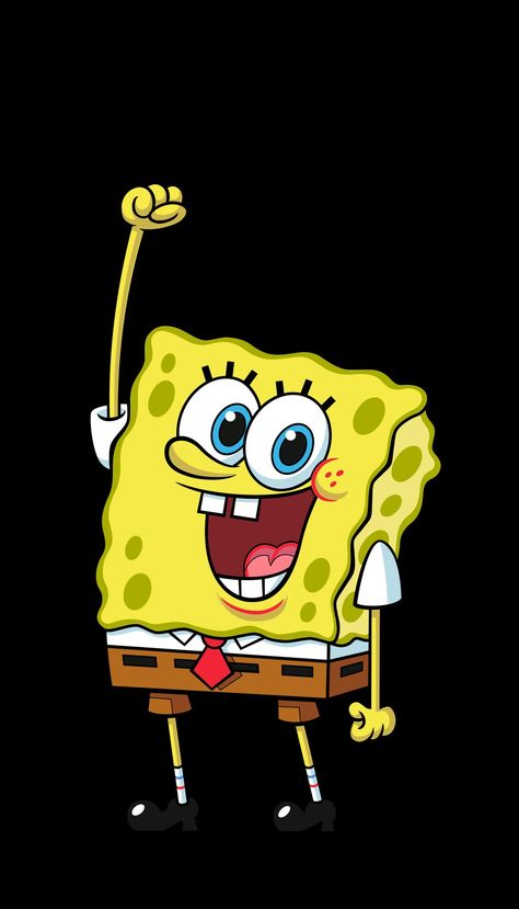 Spongebob Black Background, Sponge Bob Wallpaper Iphone, Sponge Bob Wallpapers, Cute Spongebob Wallpapers, Spongebob Wallpaper Iphone, Spongebob Wallpapers, Cute Minions Wallpaper, Cartoon Spongebob, Doflamingo Wallpaper