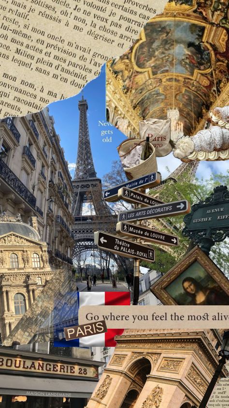 #france #parisvibe #collageinspo #collage #francia Paris, France, Collage