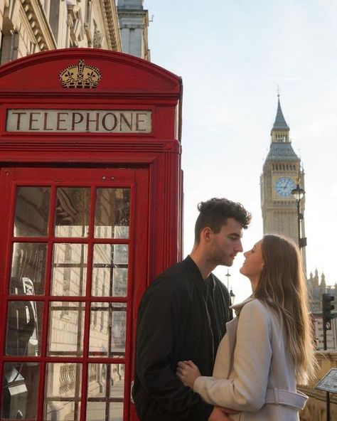 Cute Couple Pics Aesthetic, London Honeymoon, London Diaries, London Pics, London Elopement, London Couple, Photoshoot London, Aesthetic London, Romantic City