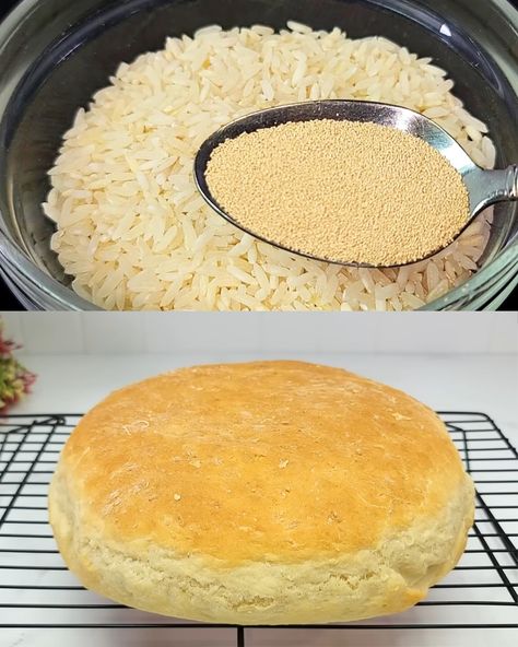 Rediscovering a Lost Treasure: Yeast-Raised Rice Bread (A Delicious & Easy Recipe!) pen_spark - Greenku Recipes Rice Bread Recipe, Old Cookbooks, Rice Bread, Lost Treasure, Potato Patties, Yeast Bread, Wheat Bread, Ultimate Comfort Food, Gluten Free Bread