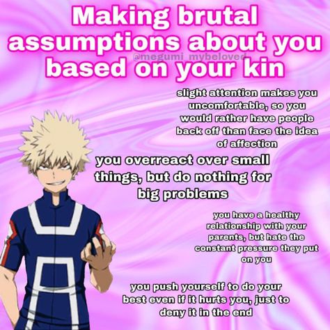 Bakugou Kinnie Bingo, Bakugo Kinnie Bingo, Mha Kinnie Bingo, Bakugou Kinnie, Bakugo Kinnie, Kinnie Callouts, Mha Headcanons, Kinnie Bingo, Kin List