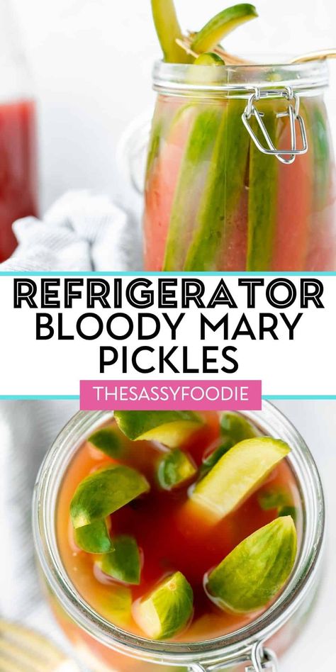 Homemade Pickle Flavors, Whiskey Pickles Recipe, Boozy Pickles Recipe, Different Types Of Pickles, Homemade Pickled Vegetables, Different Pickle Flavors, Full Sour Pickle Recipe, Pickled Recipes Canning, Sweet Horseradish Pickles Recipes