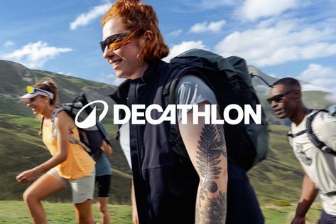 Decathlon relaunches as a global sports brand with focus on 'Wonder' | Creative Boom Dulwich Picture Gallery, Brand Icon, One Logo, Brand Voice, Brand Concept, Company Branding, Brand Experience, Global Brands, Sports Brands