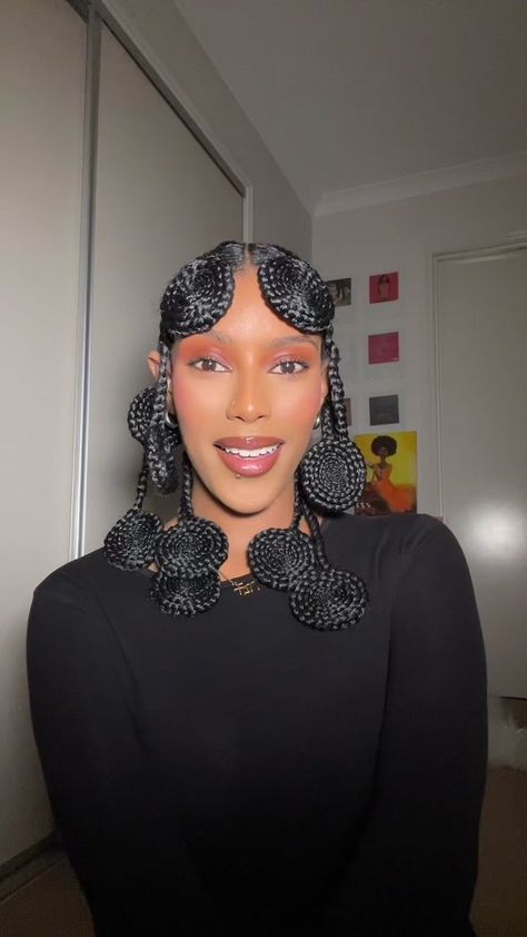 posted the pics on instagram!! (sinittaab)🫶🏾 anyways i was researchi... | koroba braids | TikTok Traditional African Braids, Yoruba Braids, Koroba Braids Hairstyles, Moesha Braids, Braids Tiktok, African Braids, Artistic Hair, Protective Hairstyles, How Beautiful