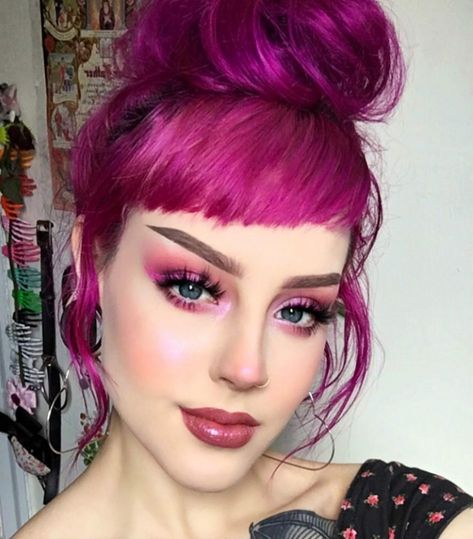 Beautiful Cabelo Pin Up, Blond Rose, Cut Hairstyles, Rock Punk, Trending Hairstyles, Grunge Hair, See Me, Balayage Hair, Pixie Cut