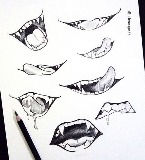 Mouth Shapes, Anime Mouth Drawing, Reference Anime, Anime Mouths, Drawing Face Expressions, Drawing Hands, Mouth Drawing, Painting Reference, Charcoal Drawings