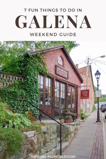 7 Fun Things To Do in Galena, Illinois: The Perfect Chicago Road Trip Midwest Vacations, Galena Illinois, Midwest Road Trip, Illinois Travel, Midwest Travel, The Windy City, Usa Travel Destinations, Cool Cafe, To Infinity And Beyond