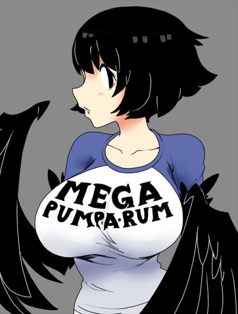 Shirt Cut Meme, Mega Milk, Feathered Wings, Parted Lips, Accel World, Kawaii Manga, Demon Souls, Monster Girls, Dark Souls 3